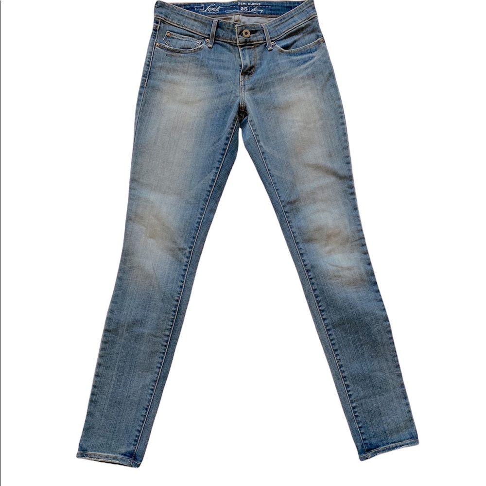 👖SZ 25x32 LEVIS DEMI CURVE SKINNY